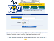 Tablet Screenshot of billets.top-voyages.com